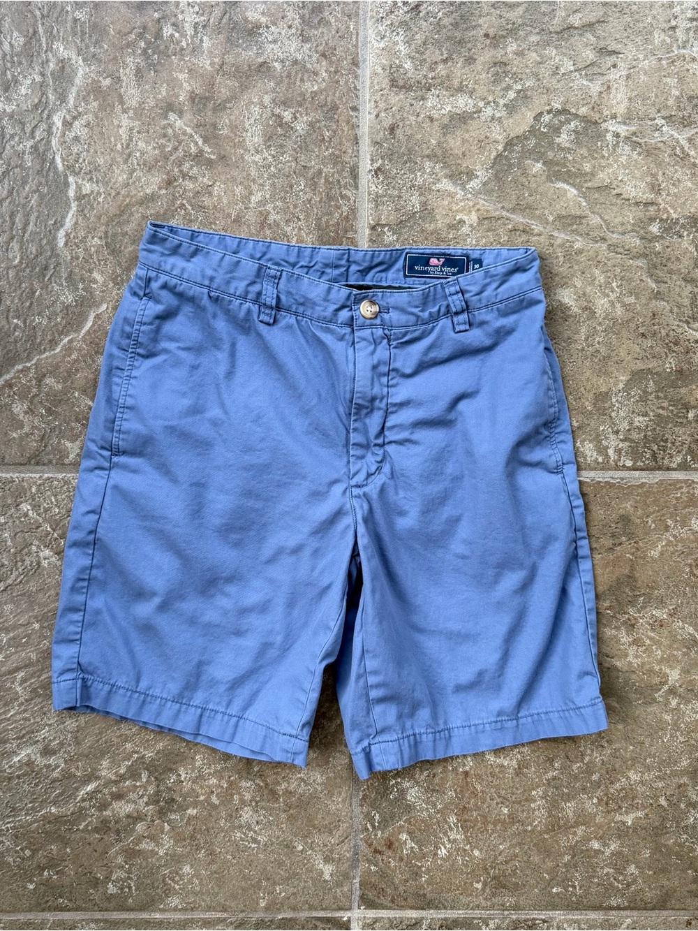 Vineyard Vines Men’s Club Blue Chino Shorts Size 30